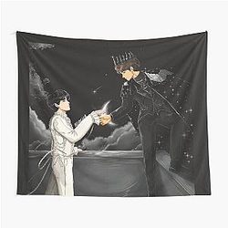 Jackson and Jinyoung Not by the Moon Tapestry