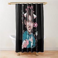 Peach Boy Jinyoung Shower Curtain