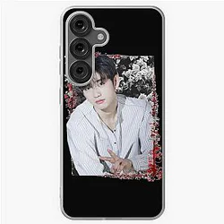 Park Jinyoung  GOT 7 Jinyoung Korean Kpop Floral Design Samsung Galaxy Case