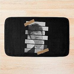 Park Jinyoung GOT7 Jinyoung Korean K-pop Monochrome Stripe Design Bath Mat