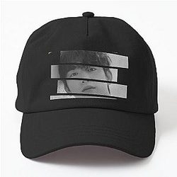 Park Jinyoung GOT 7 Jinyoung Korean K-pop Monochrome Design Dad Hat