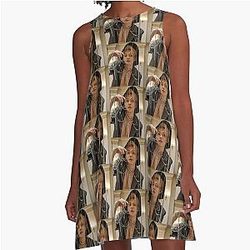 D1CE - Woo Jinyoung Kpop A-Line Dress