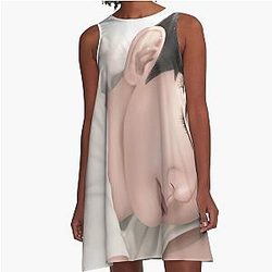 HEAR HERE Jinyoung Got7 A Line Dress