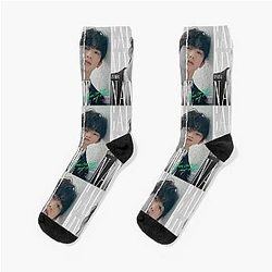 GOT7 Jinyoung Divided Photo Socks