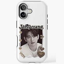 Got 7 Jinyoung Korean Boy Group KPop Scratch Off Cozy Y2K Vintage Design Tough Case