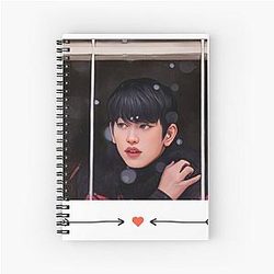 Cotton Jinyoung Spiral Notebook