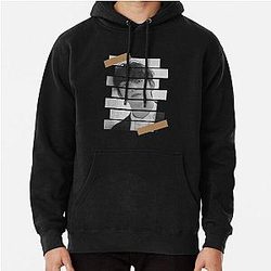Park Jinyoung GOT7 Jinyoung Korean Kpop Monochrome Stripe Design Pullover Hoodie