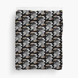 Park Jinyoung GOT 7 Jinyoung Korean Kpop Monochrone Design Duvet Cover