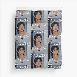 GOT7 Jinyoung Magazine Cover Duvet Cover