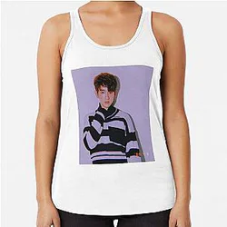 GOT7 Jinyoung Vintage Photograph Racerback Tank