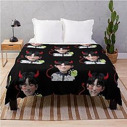 Naughty Lil Jinyoung Throw Blanket