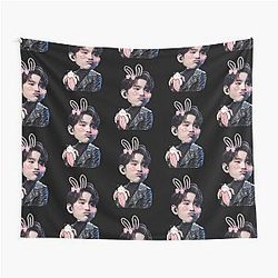 Cutie Lil Bunny Jinyoung Tapestry