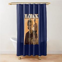 Maybank Retro Design Shower Curtain