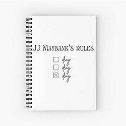 Maybank denies Spiral Notebook