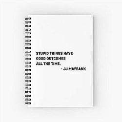 JJ Maybank Spiral Notebook