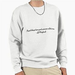 Maybank Quote Pullover Sweatshirt