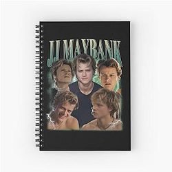 Retro JJ Maybank 90s Style Spiral Notebook