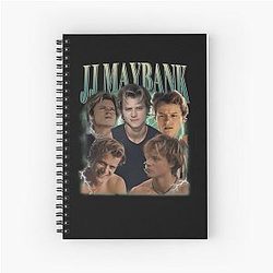 Retro Maybank Vintage Bootleg 90S Style Spiral Notebook