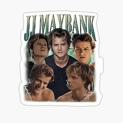 Retro Maybank Vintage Bootleg 90s Style Sticker