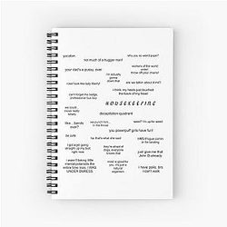 JJ Maybank Best Quotes Spiral Notebook