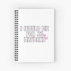 Rudy Pankow JJ maybank Spiral Notebook