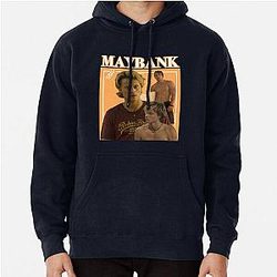 Maybank Retro Design Pullover Hoodie