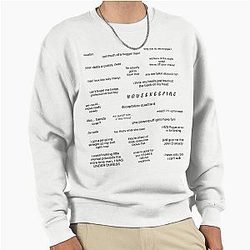Maybank Best Quotes Pullover Sweatshirt