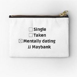 Mentally Dating JJ Maybank Zipper Pouch