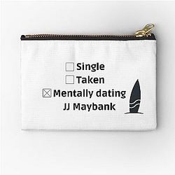 Mentally Dating JJ Maybank with Surf Zipper Pouch