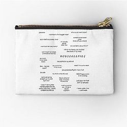 Maybank Best Quotes Pack Zipper Pouch