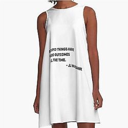 JJ Maybank A-Line Dress