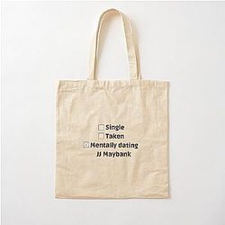 Mentally dating J Maybank Cotton Tote