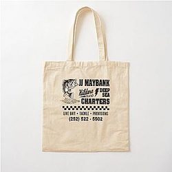 JJ Maybank Deep Sea Charters Cotton Tote Bag
