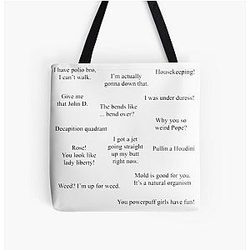 J Maybank All Over Print Tote Bag