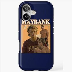 Maybank Retro Design iPhone Tough Case