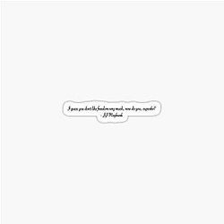 Maybank Quote Sticker