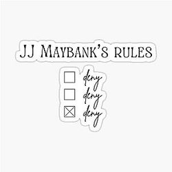JJ Maybank denies Sticker