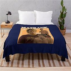 Maybank Retro Design Throw Blanket