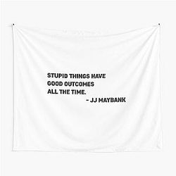 JJ Maybank Quote Tapestry