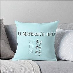 J Maybank Deny Throw Pillow
