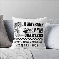 JJ Maybank Deep Sea Charters Pillow