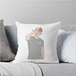 JJ Maybank digital print Throw Pillow