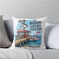 Outer Banks Netflix JJ Maybank Apparel Throw Pillow