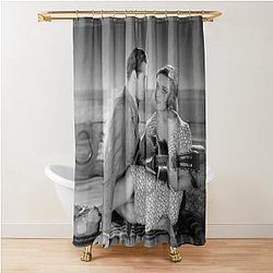 Joan Crawford and Robert Montgomery in Untamed (1929) Shower Curtain