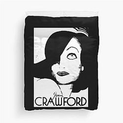 Joan Crawford Duvet Cover