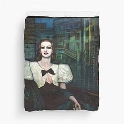 Miss Joan Crawford 1932 Portrait Duvet Cover