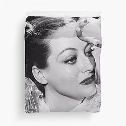 Joan Crawford Unchained Duvet Cover