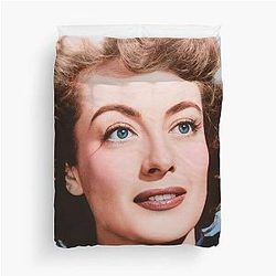 Joan Crawford in Duvet Cover