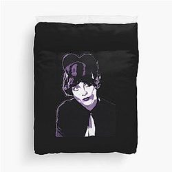 Joan Crawford Heart Duvet Cover