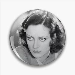 Striking Beauty - Joan Crawford Pin